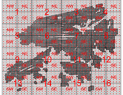 DOP1000-1963 Orthophoto Data Index