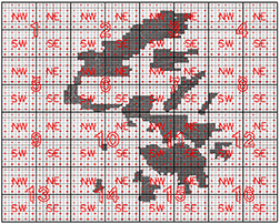 DOP1000-1982 Orthophoto Data Index