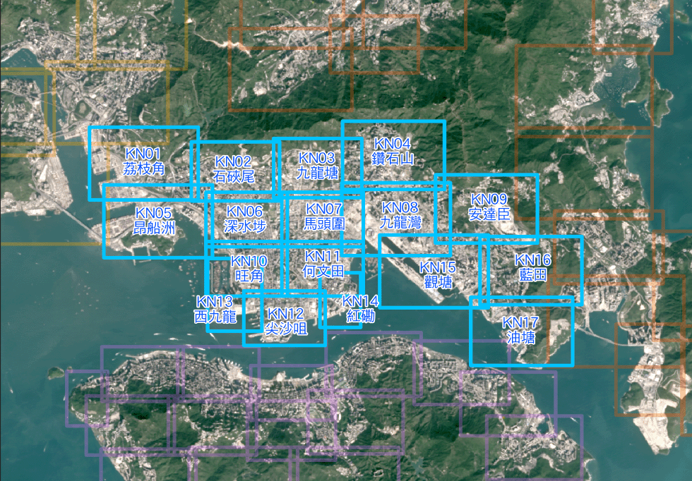 九龍區地圖