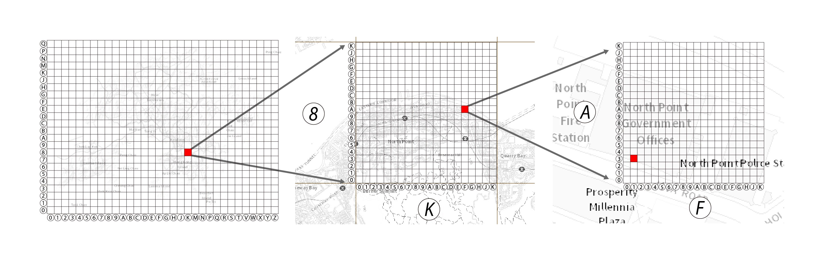 Grids of Hong Kong GeoCode