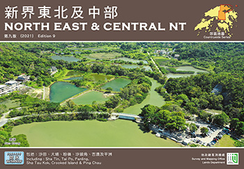 新界東北及中部郊區地圖