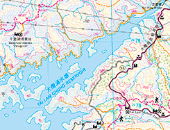 新界西北部郊区地图