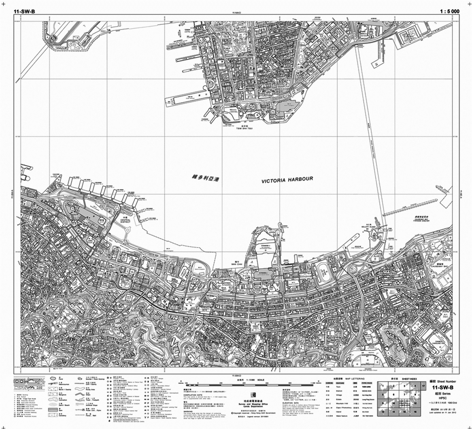 1:5 000 衍生地图