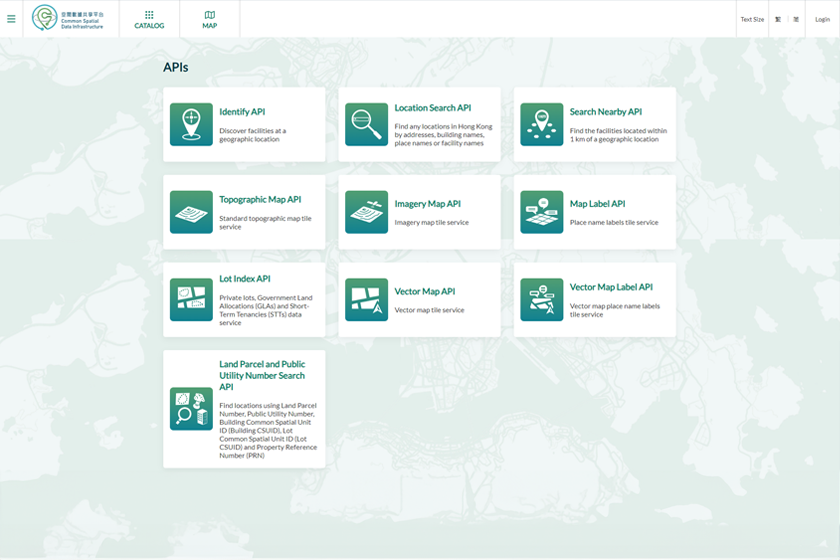 Common Spatial Data Infrastructure (CSDI) Portal