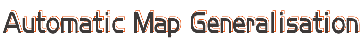 地圖概括自動化 Automatic Map Generalisation