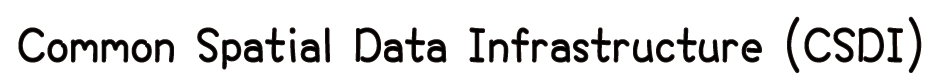 空間數據共享平台 Common Spatial Data Infrastructure (CSDI)